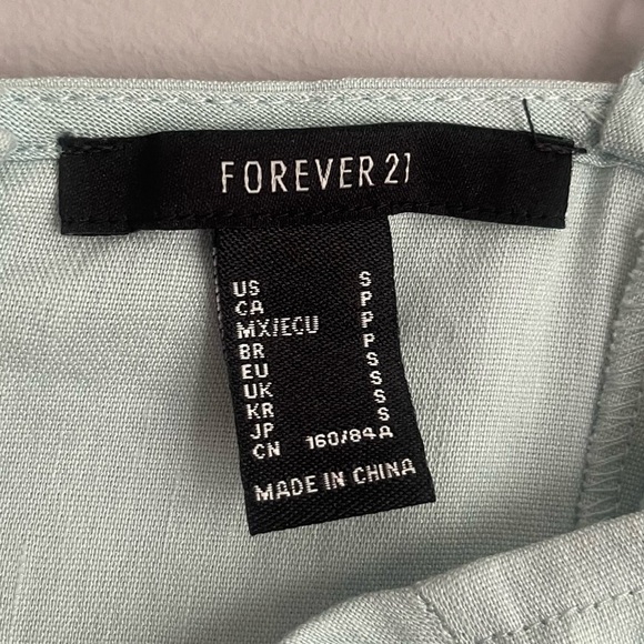 Forever 21 Mint Green Dress - Picture 3 of 3